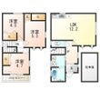 箕面市西小路2丁目の間取図