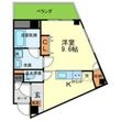 大阪市北区菅栄町の間取図