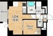 大阪市西区九条南2丁目の間取図
