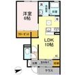 アゼリア旭田の間取図