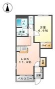メゾン　ドゥ　クレシアの間取図