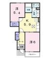 アスピラシオンⅠの間取図