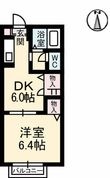 シャーメゾン.エルの間取図