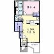 インフィニティーBの間取図