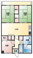 アーバンハイツ大橋の間取図