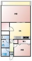 アーバンハイツ大橋の間取図