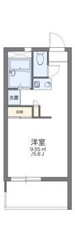 写真:レオパレス宇多津 3階301の間取図
