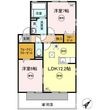 リビングタウン宇多津 D棟の間取図