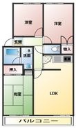 リベルテ東山の間取図