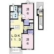 フェリーチェ.KⅡの間取図