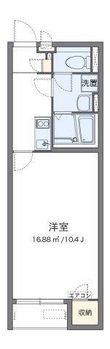 クレイノグローリーⅡの間取図
