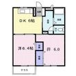 エルディム フジ Cの間取図
