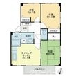 フォブールソレイユAの間取図