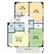 フォブールソレイユBの間取図