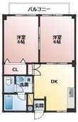 コーポのぞみの間取図