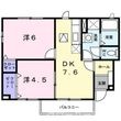 ラフレシールAの間取図