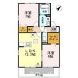 リビングタウン宇多津 B棟の間取図