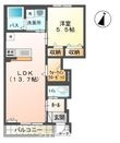 キャロット Aの間取図