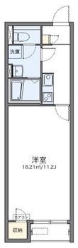 レオネクストクレール国分寺の間取図