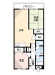 アーバンハイツ大橋の間取図
