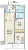クレストコート本所吾妻橋Northの間取図