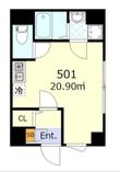 ブローテ三ノ輪の間取図