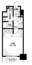プレール・ドゥーク京橋の間取図