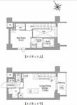 バウスフラッツ蔵前の間取図