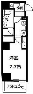 SKY RESIDENCEの間取図