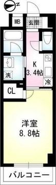 CIEL BLEUの間取図