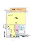 HF八丁堀レジデンスⅡの間取図