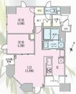 正金アパートメント入船の間取図