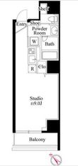ミレドゥーエ日暮里の間取図