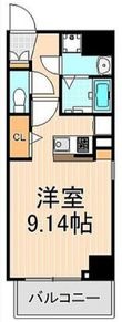 プライムコート蔵前の間取図