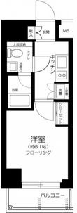 メインステージ錦糸町の間取図