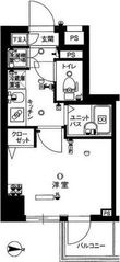 スカイコート菊川の間取図