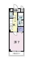 カーサ カトルセMの間取図