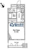 パークハビオ京橋の間取図