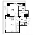 リバーシア佃の間取図