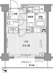 ヒューリックレジデンス茗荷谷の間取図