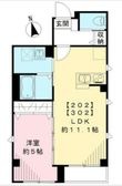 プラム二長町の間取図
