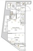 Log入谷の間取図