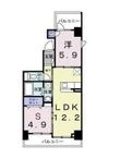 レパラール関口の間取図