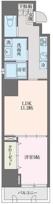 オーキッドレジデンス秋葉原の間取図
