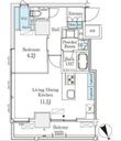 ベルファース八丁堀Westの間取図