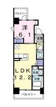 レパラール関口の間取図