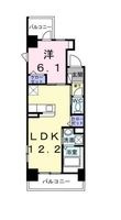 レパラール関口の間取図