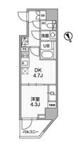 SYFORME江戸川橋の間取図