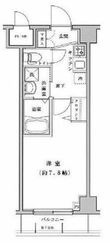 ライジングプレイス押上二番館の間取図