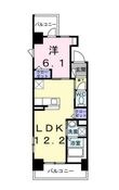 レパラール関口の間取図